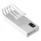 PD 22.5W 고속 충전 대용량 케이블 일체형 4in1 10 000mAh